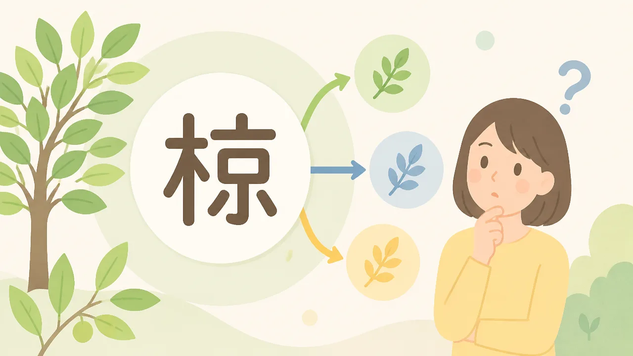 木へんに京「椋」の読み方は？意味や名前での使い方も解説