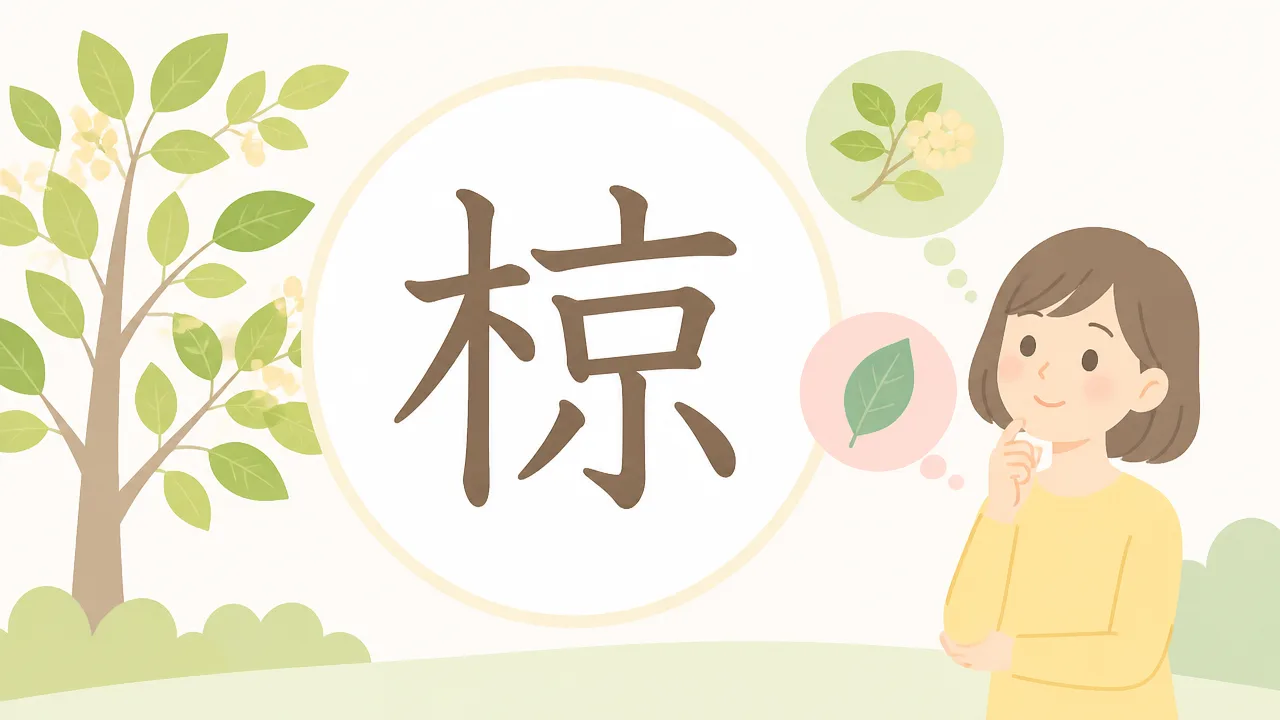 木へんに京「椋」の読み方は？意味や名前での使い方も解説