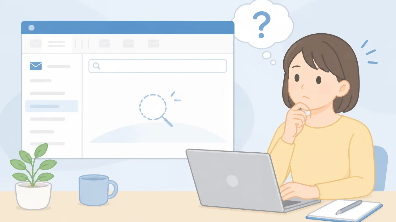 Outlookの検索結果が更新されない原因と対処法をやさしく解説